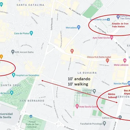 Apartment Larra Nervion Subway Tranvia